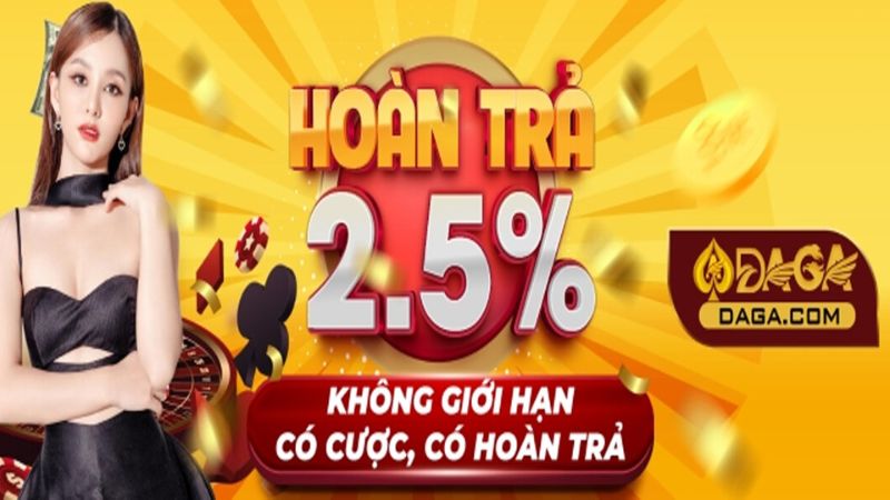 Khuyến mãi hấp dẫn khi tải app DAGA