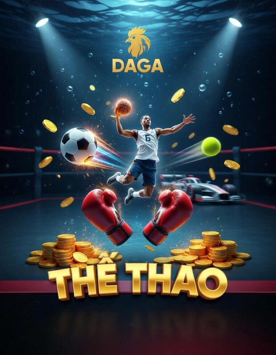 Sảnh cá cược Thể Thao tại nhà cái Daga